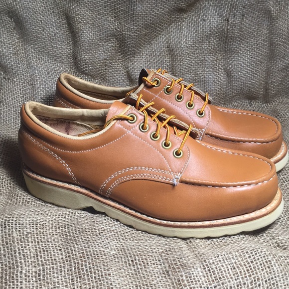 Vintage Sears Leather Lace Up Shoe Men’s Lug shoe main image 13